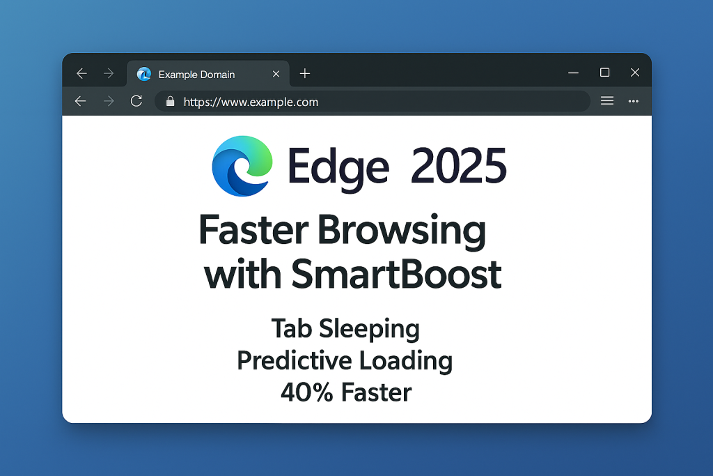 Edge 2025 browser speed and performance features