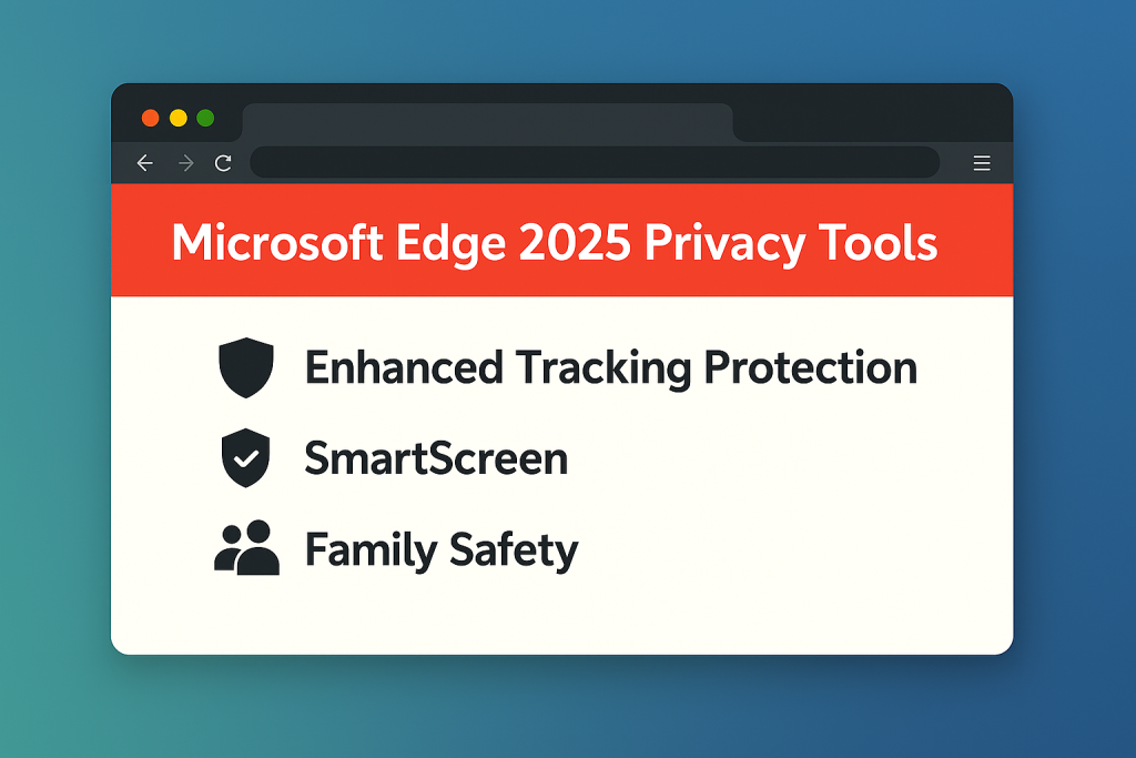 Edge 2025 privacy and security tools overview