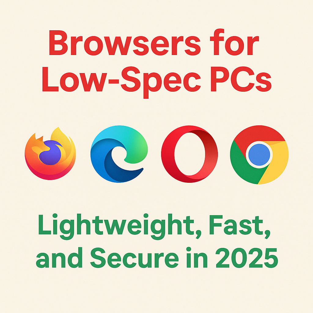 Best lightweight browsers for low-spec PCs in 2025