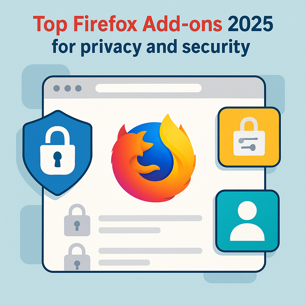 Top Firefox Add-ons 2025 for privacy and security
