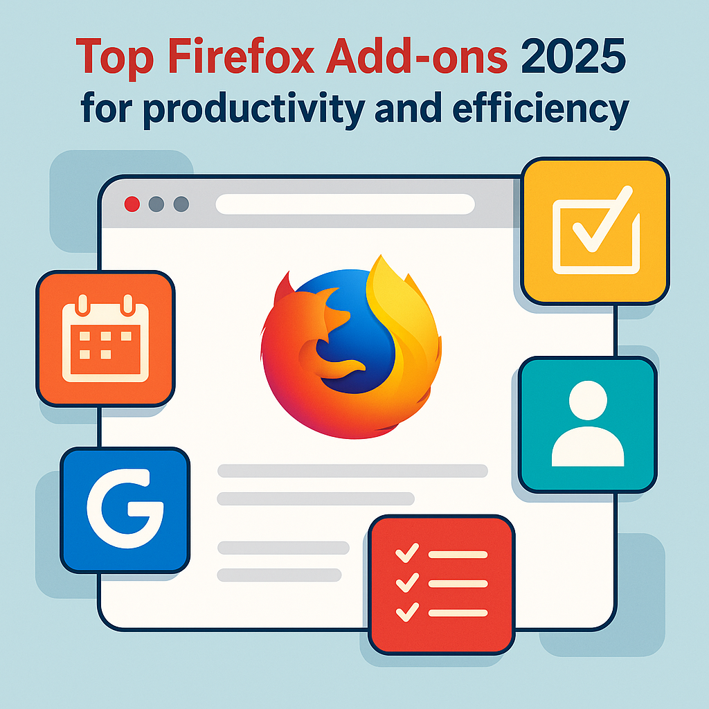 Top Firefox Add-ons 2025 for productivity and efficiency